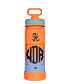 Actives Water Bottle With Straw Lid - customized