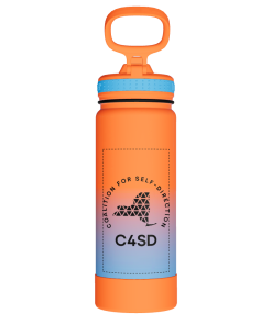 Actives Water Bottle With Straw Lid - customized
