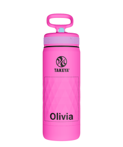 Kids Sport Water Bottle With Straw Lid - customized