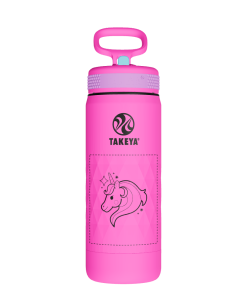 Kids Sport Water Bottle With Straw Lid - customized