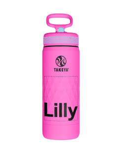 Kids Sport Water Bottle With Straw Lid - customized