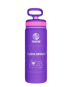 Kids Sport Water Bottle With Straw Lid - customized