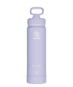 Actives Water Bottle With Straw Lid - customized