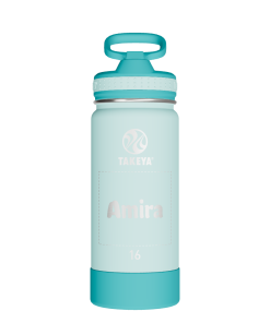 Actives Kids Water Bottle With Straw Lid - customized