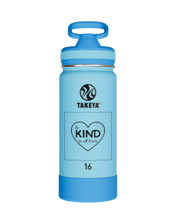 Actives Kids Water Bottle With Straw Lid - customized