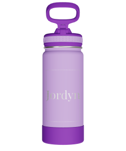 Actives Kids Water Bottle With Straw Lid - customized