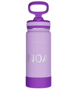 Actives Kids Water Bottle With Straw Lid - customized