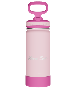 Actives Kids Water Bottle With Straw Lid - customized