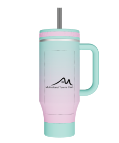 Straw Tumbler With Handle - customized