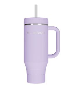 Straw Tumbler With Handle - customized