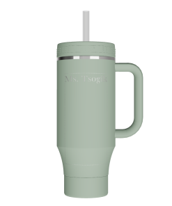Straw Tumbler With Handle - customized