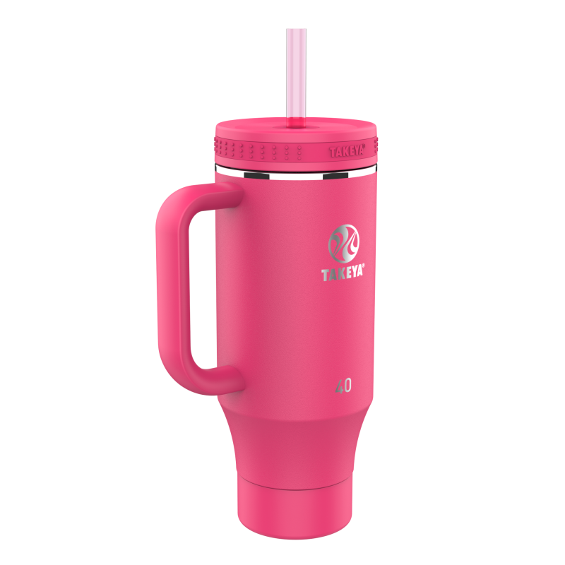 Straw Tumbler With Handle