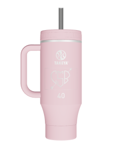 Straw Tumbler With Handle - customized