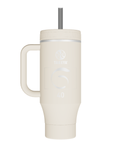 Straw Tumbler With Handle - customized