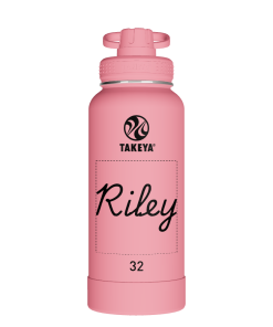 Actives Water Bottle With Spout Lid - customized