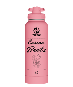Actives Water Bottle With Spout Lid - customized