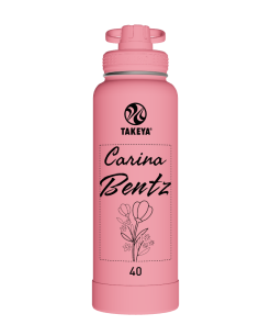 Actives Water Bottle With Spout Lid - customized