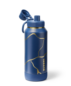 Kintsugi Water Bottle with Spout Lid